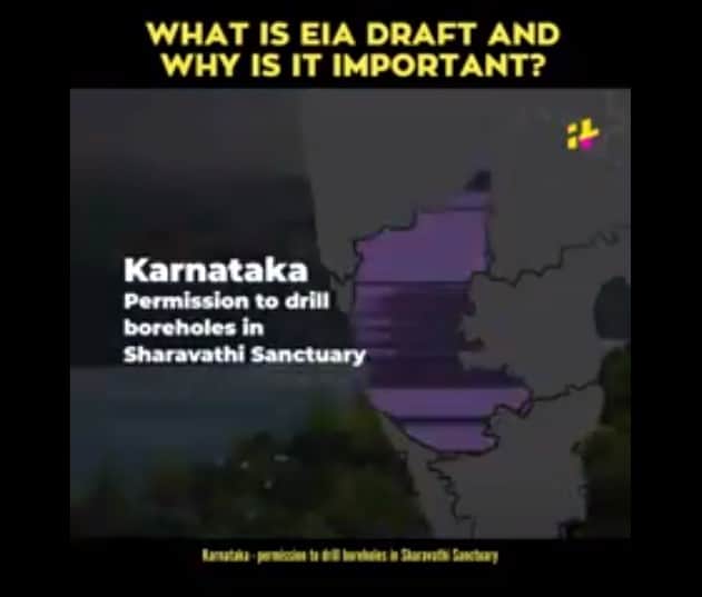 What is the EIA draft and why is it important ?