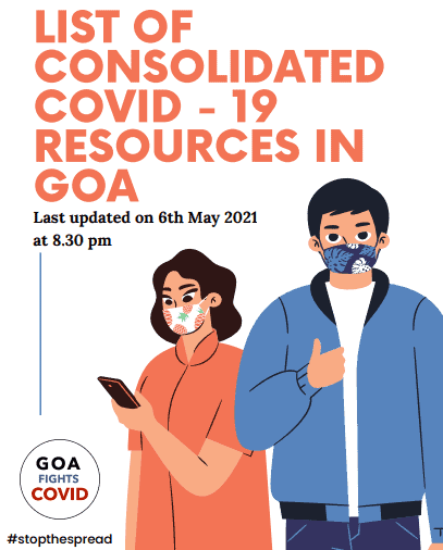 List of consolidated covid-19 resources in Goa